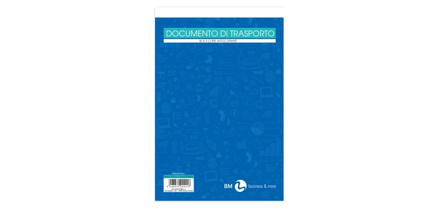 Documento di trasporto - 150 x 225mm - 50 x 3 copie - BM