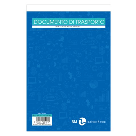 Documento di trasporto - 150 x 225mm - 50 x 3 copie - BM