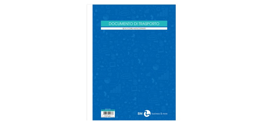 Blocco DDT - 225 x 297mm - 50 x 3 copie - BM