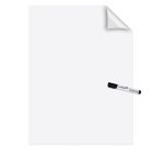 Fogli elettrostatici Magic Chart - 60 x 80 cm - bianco lucido - Legamaster - rotolo da 25 pezzi