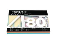 FabrianoColore  - A4 - 80 gr - mix 5 colori tenui - Fabriano - conf. 250 fogli