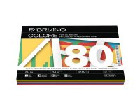 FabrianoColore - A3 - 80 gr - mix 5 colori forti - Fabriano - conf. 250 fogli