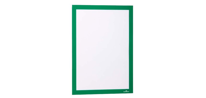 Cornice magnetica Duraframe - A4 - 21 x 29,7 cm - verde - Durable