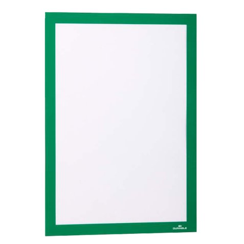 Cornice magnetica Duraframe  - A4 - 21 x 29,7 cm - verde - Durable