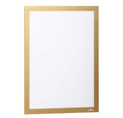 Cornice adesiva Duraframe - A4 - 21 x 29,7 cm - oro - Durable