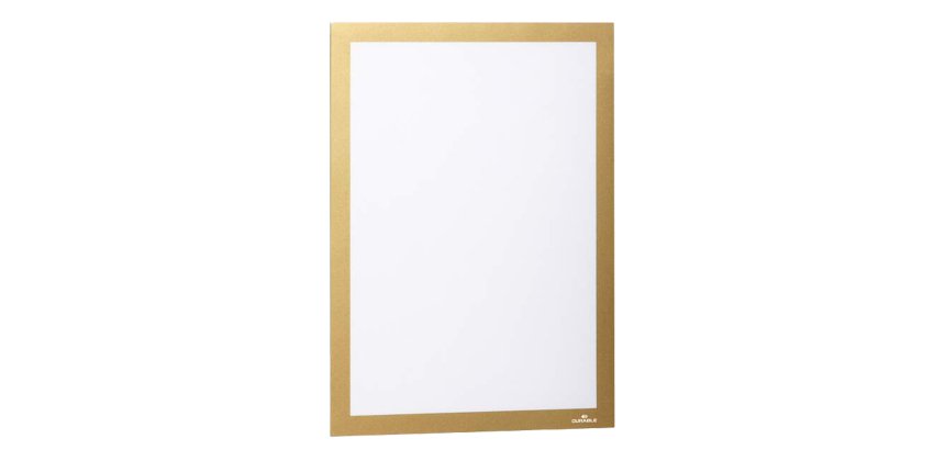 Cornice adesiva Duraframe - A4 - 21 x 29,7 cm - oro - Durable
