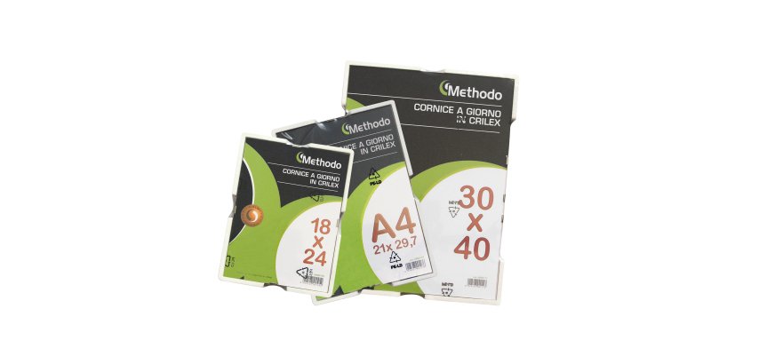 Cornice a giorno - crilex - 40 x 50 cm - Methodo