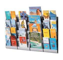 Espositore da parete Maxi System - 4 tasche A5 - Paperflow