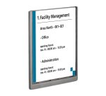 Targa per porte/pareti Click Sign - 21  x  29,7 cm (A4) - Durable