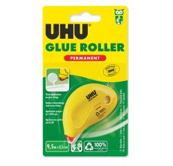 Colla a nastro Dry&Clean Roller - permanente - 6,5 mm x 8,5 m - UHU