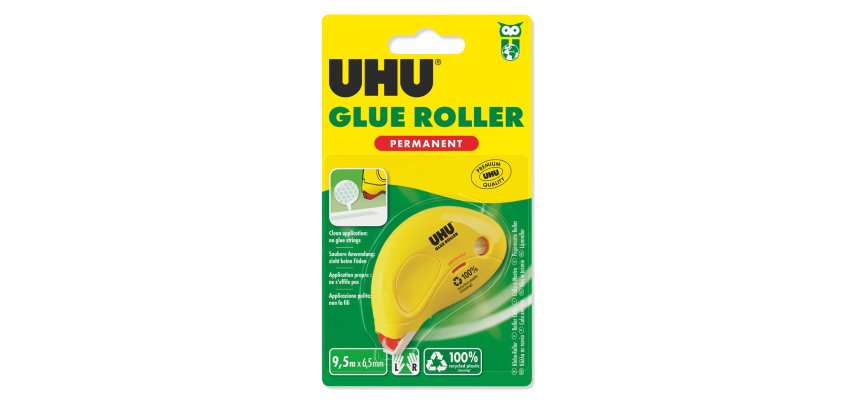 UHU Dry & Clean Roller correction tape 8.5 m Yellow 1 pc(s)