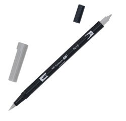 Pennarello Dual Brush N65 - cool gray 5 - Tombow