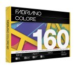 Carta Fabriano Colore - A3 - 160 gr - colori forti giallo - Fabriano - conf. 125 fogli