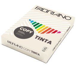 Carta Copy Tinta - A3 - 160 gr - colori tenui avorio - Fabriano - conf. 125 fogli