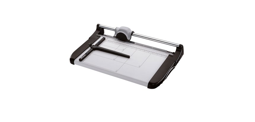Taglierina a lama rotante 3018 - 37 x 54,6 x 10 cm - 360 mm (A4) - 15 fogli - grigio/nero - Titanium