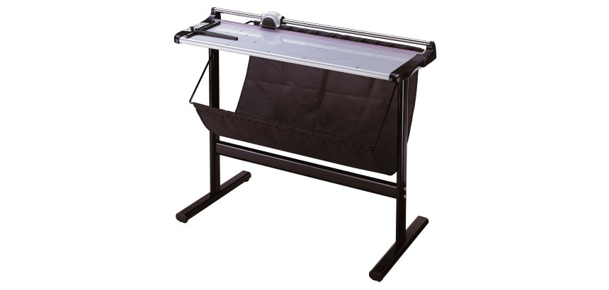 Taglierina a lama rotante 3021 - con stand - 51 x 114,6 x 94 cm - 960 mm (A1) - 10 fogli - grigio/nero - Titanium