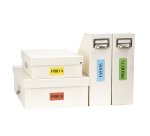 TICO Etichette adesive in carta gialla opaca 105x48mm, 12 etichette per foglio, adesivo permanente, laser/inkjet, 70 fogli