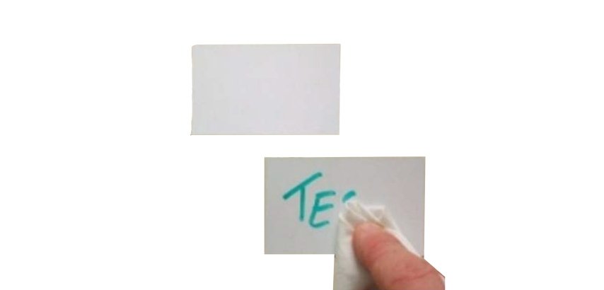 Etichette magnetiche - scrivibili e cancellabili - permanenti - 40 x 100 mm - bianco - Markin - conf. 20 etichette