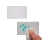 Etichette magnetiche - scrivibili e cancellabili - permanenti - 60 x 100 mm - bianco - Markin - conf. 20 etichette