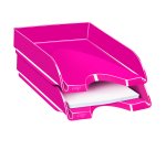Vaschetta portacorrispondenza CepPro Gloss - 34,8 x 25,7 x 6,6 cm - rosa pepsi - Cep