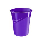 Cestino Gloss - altezza 33,4 cm - diametro 30,5 cm - 14 L - viola - CEP