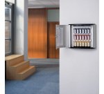 Cassetta portachiavi da parete Key Box - 30,2 x 11,8 x 28 cm - 18 posti - grigio - Durable