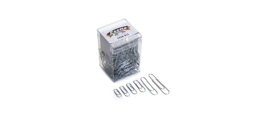 Fermagli zincati - 125 gr - misure assortite - Leone