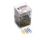Fermagli - colori e misure assortite - 125 gr - metallo - Leone