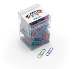 Fermagli - colori e misure assortite - 125 gr - PVC - Leone