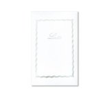 Taschetta 10 biglietti + 10 buste - Lutto - 9 x 14 cm - bianco - Rex Sadoch