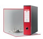 Registratore Eurofile G53 - dorso 8 cm - commerciale 23 x 30 cm - rosso vivida - Esselte