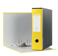 Registratore Eurofile G53 - dorso 8 cm - commerciale 23 x 30 cm - giallo vivida - Esselte
