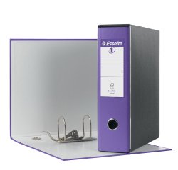 Registratore Eurofile G53 - dorso 8 cm - commerciale 23 x 30 cm - viola - Esselte