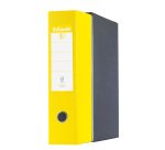 Registratore Eurofile G55 - dorso 8 cm - protocollo 23 x 33 cm - giallo vivida - Esselte