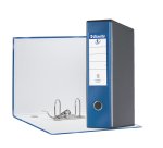 Registratore Eurofile G55 - dorso 8 cm - protocollo 23 x 33 cm - blu metallizzato - Esselte
