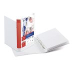 Raccoglitore personalizzabile Stelvio TI - A3 - 4 anelli a D 25 mm - dorso 4 cm - bianco - Sei Rota