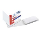 Raccoglitore personalizzabile Stelvio TI - 42 x 30 cm album - 4 anelli a D 25 mm - dorso 4 cm - bianco - Sei Rota