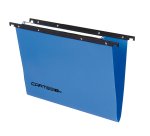 Cartella sospesa Cartesio PP - cassetto - PPL - interasse 33 cm - fondo V - 31,2 x 25 cm - colori assortiti - Bertesi