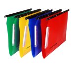 Cartella sospesa Cartesio PP - armadio - PPL - interasse 33 cm - fondo V - 32,6 x 28 cm - colori assortiti - Bertesi