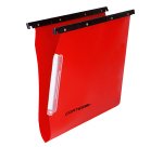 Cartella sospesa Cartesio PP - armadio - PPL - interasse 33 cm - fondo V - 32,6 x 28 cm - colori assortiti - Bertesi