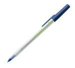 Penna a sfera a scatto con cappuccio ECOlutions - punta 1,0mm - blu  - Bic - conf. 60 pezzi