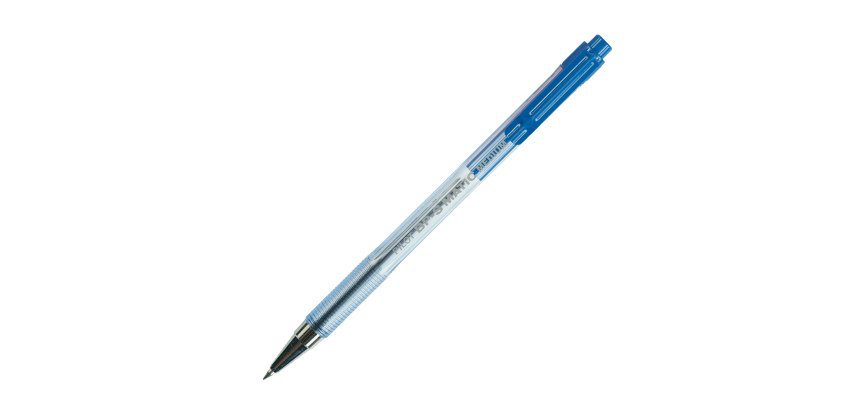 Penna a sfera a scatto BP S Matic  - punta media 1,0mm - blu - Pilot