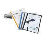 Cartellina per rilegatura Durabind - A4 - PVC - grigio - Durable