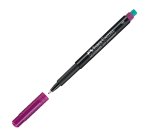 Pennarello Multimark universale permanente con gomma - punta fine 0,6mm - astuccio 8 colori - Faber-Castell