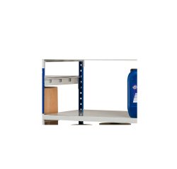 Copri ripiano - per scaffale Rang'Eco300 - 100 x 60 cm - metallo - grigio - Paperflow - conf. 3 pezzi