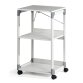 Carrello System - per videoproiettore - con ruote - 3 ripiani - 50,8 x 43,2 x 88,2 cm - grigio - Durable