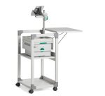 Carrello System - per videoproiettore - con ruote - 3 ripiani - 50,8 x 43,2 x 88,2 cm - grigio - Durable