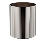 Cestino gettacarte Getsi - diametro 23 cm - H 28 cm - 12,5 L - inox brillante - Medial