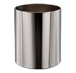 Cestino gettacarte Getsi - diametro 23 cm - H 28 cm - 12,5 L - inox brillante - Medial