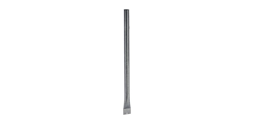 Palo zincato - per gettacarte Classic - 120 cm - Medial